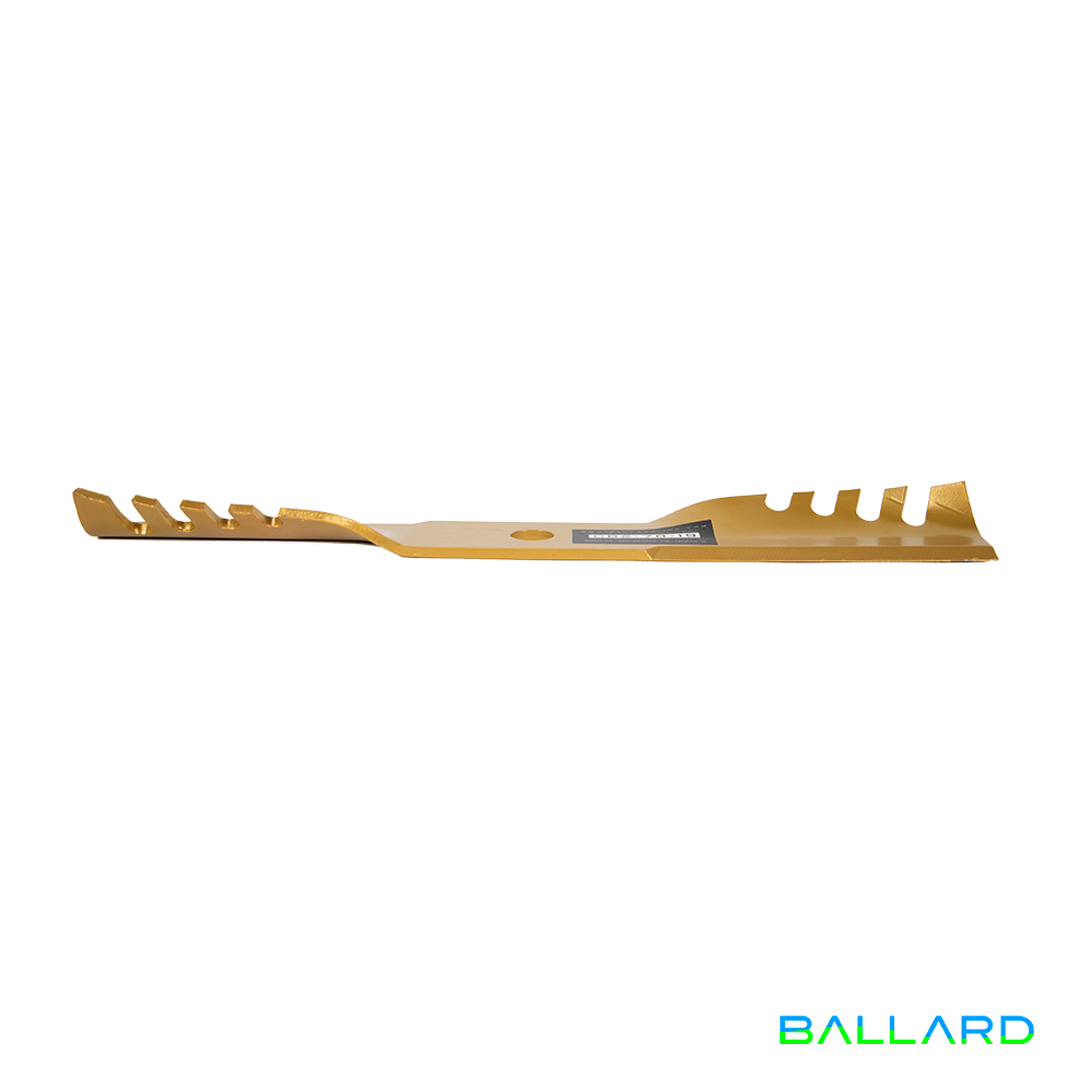 GOLD Hybrid  Mower Blades: 25" Long,  2.5" Wide,  5/8" Center Hole, Thickness- .250"(Three Spindles) image number null